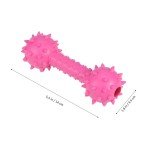 3-Pack Puppy Chew Dumbbell Toys in Yellow