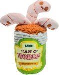 Bark Plush Can O’ Worms Dog Toy