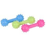 3-Pack Puppy Chew Dumbbell Toys in Yellow