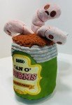 Bark Plush Can O’ Worms Dog Toy