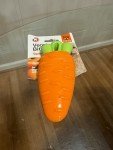 Fofos Carrot Veggies Bites Squeaky Dog Toy