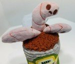 Bark Plush Can O’ Worms Dog Toy