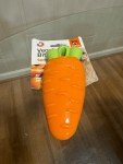 Fofos Carrot Veggies Bites Squeaky Dog Toy