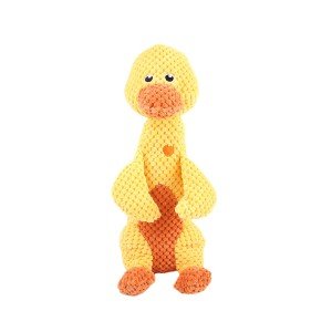 Durable Plush Dog Toy with Squeaker Sound