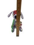 Colorful Plush Patchwork Soft Bite Dog Toy