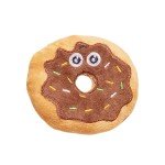 Cute Bite-Resistant Plush Donut Dog Toy