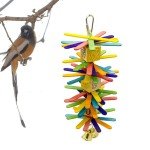 Colorful Bird Toys for Cockatiels and Parrots