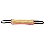 Durable Jute Dog Tug Pillow with Rope Handles