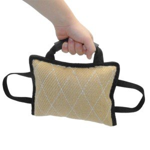 3-Handle Jute Interactive Dog Bite Toy