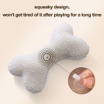 Durable Squeaky Bone Teething Toy for Dogs