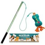 Interactive Dog Flirt Pole for Agility Training