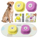 Mewoofun Talking Button Communication Training Toy for Dogs