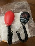 2 Pack Red and Black Dog Training Clickers