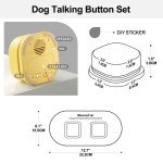 Mewoofun Talking Button Communication Training Toy for Dogs