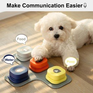 MewooFun Recordable Dog Talking Buttons Set