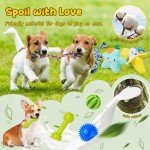 Vibrant 22 Pack Puppy Teething Chew Toys