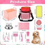 65-Piece Small Dog Supplies Starter Kit