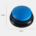 Light Blue Dog Training Clicker with Voice Recorder