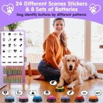 8-Pack Dog Communication Buttons for Talking Pets
