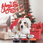 8-Pack Dog Communication Buttons for Talking Pets