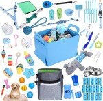 65-Piece Small Dog Supplies Starter Kit