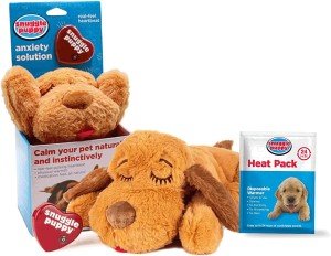 Snuggle Puppy Heartbeat Toy for Dog Anxiety Relief