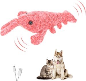 Floppy Lobster Interactive Jumping Dog Toy