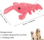 Floppy Lobster Interactive Jumping Dog Toy