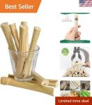 Bamboo Chew Sticks for Small Dogs & Puppies
