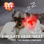 Snuggle Sheep Heartbeat Plush Toy for Dogs