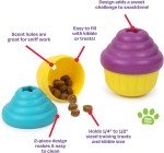Interactive Small Cupcake Treat Dispenser for Dogs