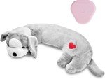 Heartbeat Toy for Dog Anxiety Relief - Grey