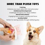 9-in-1 Squeaky Pig Dog Chew Toy Set