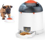 Interactive Dog Puzzle Feeder with Treat Dispenser