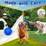Zeaxuie Tough Dog Toys 12-Pack for Small Dogs