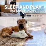Snuggle Sheep Heartbeat Plush Toy for Dogs