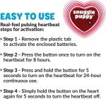 Snuggle Puppy Heartbeat Toy for Dog Anxiety Relief