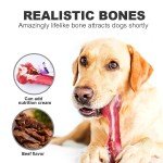 Indestructible Rubber Leg Bone Dog Chew Toy