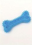 Bone-Shaped Rubber Chew Toy for Dogs