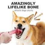 Indestructible Rubber Leg Bone Dog Chew Toy