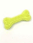 Bone-Shaped Rubber Chew Toy for Dogs
