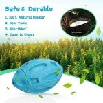 Indestructible Squeaky Fetch Ball for Aggressive Chewers