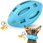 Indestructible Squeaky Fetch Ball for Aggressive Chewers