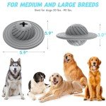 UFO Design Treat Dispensing Dog Chew Toy