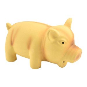 Durable Squeaky Pig Toy for Dogs