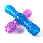 Indestructible Rubber Dog Chew Toy for Aggressive Chewers