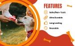 Durable 2-Pack Indestructible Dog Chew Toys
