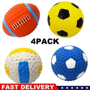Indestructible Squeaky Chew Toys for Aggressive Dogs