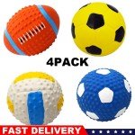 Indestructible Squeaky Chew Toys for Aggressive Dogs