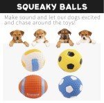 Indestructible Squeaky Chew Toys for Aggressive Dogs